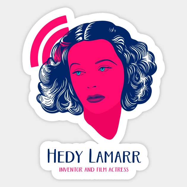 Hedy Lamarr Sticker by JanaMis